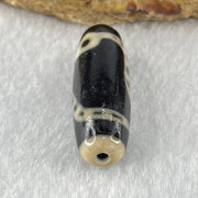 Natural Powerful Tibetan Old Oily Agate Snake Dzi Bead Heavenly Master (Tian Zhu) 蛇天珠 8.14g 36.8 by 11.6mm - Huangs Jadeite and Jewelry Pte Ltd