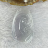 Type A Semi Icy Jelly Lavender with Faint Green Jadeite Ruyi 如意 9.27g 41.9 by 24.8 by 4.8mm - Huangs Jadeite and Jewelry Pte Ltd