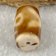 Natural Powerful Tibetan Old Oily Agate Patina Guiren Tairen Human Dzi Bead Totem Amulet Heavenly Master (Tian Zhu) 贵人天诛 4.77g 20.3 by 11.7mm - Huangs Jadeite and Jewelry Pte Ltd