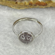 Above Average Grade Natural Super 7 Crystal in 925 Sliver Ring (Adjustable Size) 天然超级七水晶 925 银戒指（可调节尺寸) 1.78g 8.5 by 8.5 by 4.7mm - Huangs Jadeite and Jewelry Pte Ltd