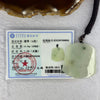 Type A Light Green Jadeite Wu Shi Pai 13.05g 39.9 by 37.7 by 3.0mm - Huangs Jadeite and Jewelry Pte Ltd