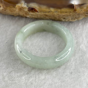 Natural Type A Faint Green with Green Jadeite Ring 3.03g 5.1 by 3.3mm US 8 HK 17.5 - Huangs Jadeite and Jewelry Pte Ltd