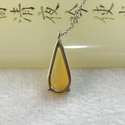 Natural Opal with Crystals in S925 Sliver Necklace 3.13g 35.5 by 27.4 by 25.9mm - Huangs Jadeite and Jewelry Pte Ltd