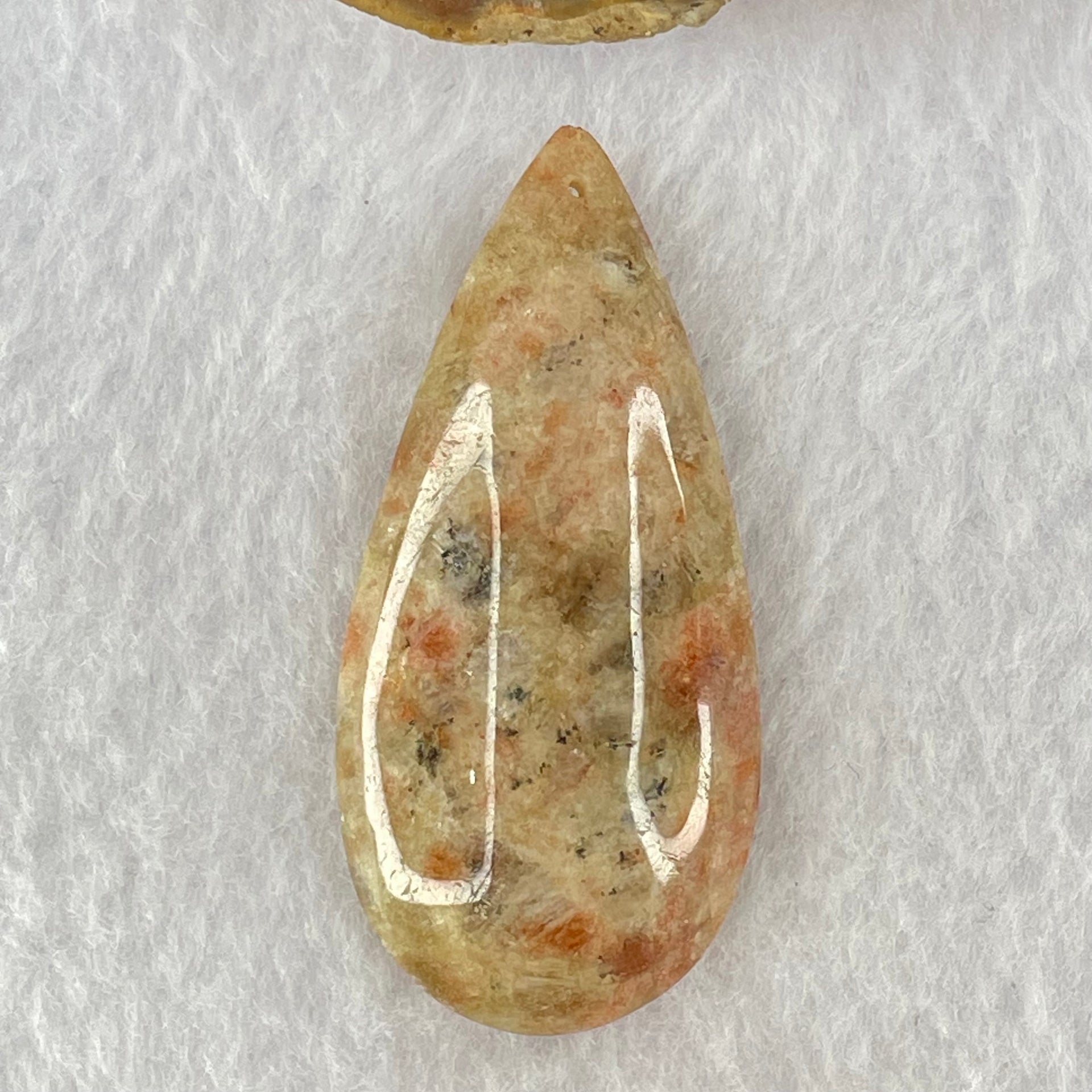 Natural Sunstone Pendant 17.27g 53.0 by 24.9 by 10.8mm - Huangs Jadeite and Jewelry Pte Ltd