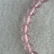 Natural Rose Quartz Beads Bracelet 15.99g 16cm 7.9mm 25 Beads - Huangs Jadeite and Jewelry Pte Ltd