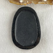 Type A Opaque to Partial Translucent Black Omphacite Jadeite Flying Pixiu Pendant 27.31g 61.2 by 42.5 by 9.3mm - Huangs Jadeite and Jewelry Pte Ltd