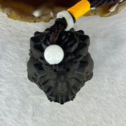 Natural Agarwood Dragon Wooden Handplay 天然沉香龙手把件 42.95g 38.2 by 45.0 by 43.0mm - Huangs Jadeite and Jewelry Pte Ltd