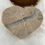 Natural Polychrome Jasper Heart Shape Plate 1,401.5g 170.0 by 140.0 by 38.8mm - Huangs Jadeite and Jewelry Pte Ltd