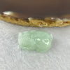 Type A Jelly Light Green Jadeite Pixiu Pendent A货浅绿色翡翠貔貅牌 7.82g 23.9 by 13.9 by 11.8 mm - Huangs Jadeite and Jewelry Pte Ltd