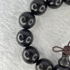 Natural India Zitan Sandalwood 小叶字檀木 Beads Bracelet Sinking Type 28.33g 14.8 mm 15 Beads - Huangs Jadeite and Jewelry Pte Ltd