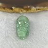 Type A Jelly Green Jadeite Pixiu Pendent A货绿色翡翠貔貅牌 8.32g 23.6 by 14.5 by 12.3 mm - Huangs Jadeite and Jewelry Pte Ltd