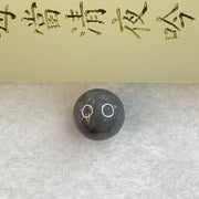 Type A Grey Wuji Jadeite Beads for Bracelet/Necklace/Earring/Ring 1.83g 10.2mm - Huangs Jadeite and Jewelry Pte Ltd