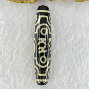 Natural Powerful Tibetan Old Oily Agate 8 Eyes Om Mani Padme Hum Dzi Bead Heavenly Master (Tian Zhu) 六字箴言八眼天珠 15.10g 58.7 by 12.8mm - Huangs Jadeite and Jewelry Pte Ltd