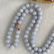 Type A Full Lavender Jadeite Beads Necklace 58.23g 68cm 7.0mm 99 Beads - Huangs Jadeite and Jewelry Pte Ltd