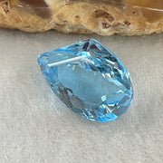 Natural Sky Blue Topaz Teardrop Shape 11.74ct 16.5 by 11.0 by 8.1mm - Huangs Jadeite and Jewelry Pte Ltd