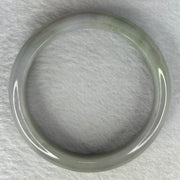 Type A Lavender with Green and Yellow Patches Jadeite Bangle Internal Diameter 59.0mm 67.00g 15.3 by 8.4mm (Close to Perfect) - Huangs Jadeite and Jewelry Pte Ltd