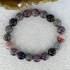 Natural Super 7 Crystal Bracelet 27.75g 10.2 mm 19 Beads - Huangs Jadeite and Jewelry Pte Ltd