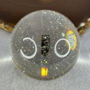 Natural Meteorite Ball Display Approximately Dimensions 155.52g 60.0mm by 76mm (This item has multiple quantity and every piece is unique, and each meteorite may look slightly different) - Huangs Jadeite and Jewelry Pte Ltd