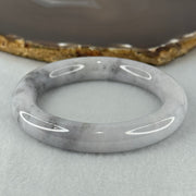 Type A Faint Lavender with Wuji Grey Jadeite Bangle Internal Diameter 54.6mm 69.56g 11.6 by 11.3mm (Very Slight Internal Line) - Huangs Jadeite and Jewelry Pte Ltd