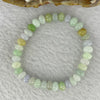 Type A Mixed Colour Jadeite Bracelet 12.98g 6.9 mm 36 Beads - Huangs Jadeite and Jewelry Pte Ltd