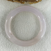 Natural Purple Flower Agate Bangle Set 119.44g Inner Diameter 55.6mm 10.8 by 11.2mm (Perfect) - Huangs Jadeite and Jewelry Pte Ltd