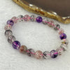 Above Average Grade Natural Super 7 Crystal Beads Bracelet 天然超级七水晶珠手链 17.40g 16cm 8.4mm 23 Beads - Huangs Jadeite and Jewelry Pte Ltd
