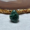 Type A Dark Blueish Green Jadeite Rabbit Mini Display 18.08g 34.3 by 20.3 by 19.1mm - Huangs Jadeite and Jewelry Pte Ltd