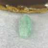 Type A Sky Blue Jadeite Pixiu Pendent A货天空蓝色翡翠貔貅牌  6.36g by 24.8 by 13.5 by 8.9 mm - Huangs Jadeite and Jewelry Pte Ltd