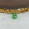 Type A Green Jadeite Bead for Bracelet/Necklace/Earrings/Ring  2.35g 11.1mm - Huangs Jadeite and Jewelry Pte Ltd