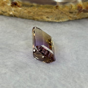 Natural Faceted Ametrine Parallelogram Shape 10.12ct 16.4 by 10.5 by 7.7mm - Huangs Jadeite and Jewelry Pte Ltd