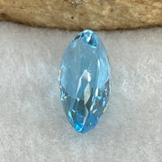 Natural Sky Blue Topaz Teardrop Shape 8.72ct 16.4 by 9.4 by 6.9mm - Huangs Jadeite and Jewelry Pte Ltd