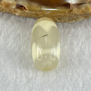 Natural Powerful Tibetan Old Oily Agate Tiger Tooth Daluo Dzi Bead Heavenly Master (Tian Zhu) 虎呀天诛 2.98g 20.1 by 10.3mm - Huangs Jadeite and Jewelry Pte Ltd