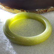 Natural Green Serpentine Bangle 49.63g Inner Diameter 58.0mm 11.7 by 9.8mm (Very Very Slight Internal Line) - Huangs Jadeite and Jewelry Pte Ltd