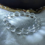 Natural Clear Quartz Beads Bracelet 40.45g 16cm 12.0mm 17 Beads - Huangs Jadeite and Jewelry Pte Ltd
