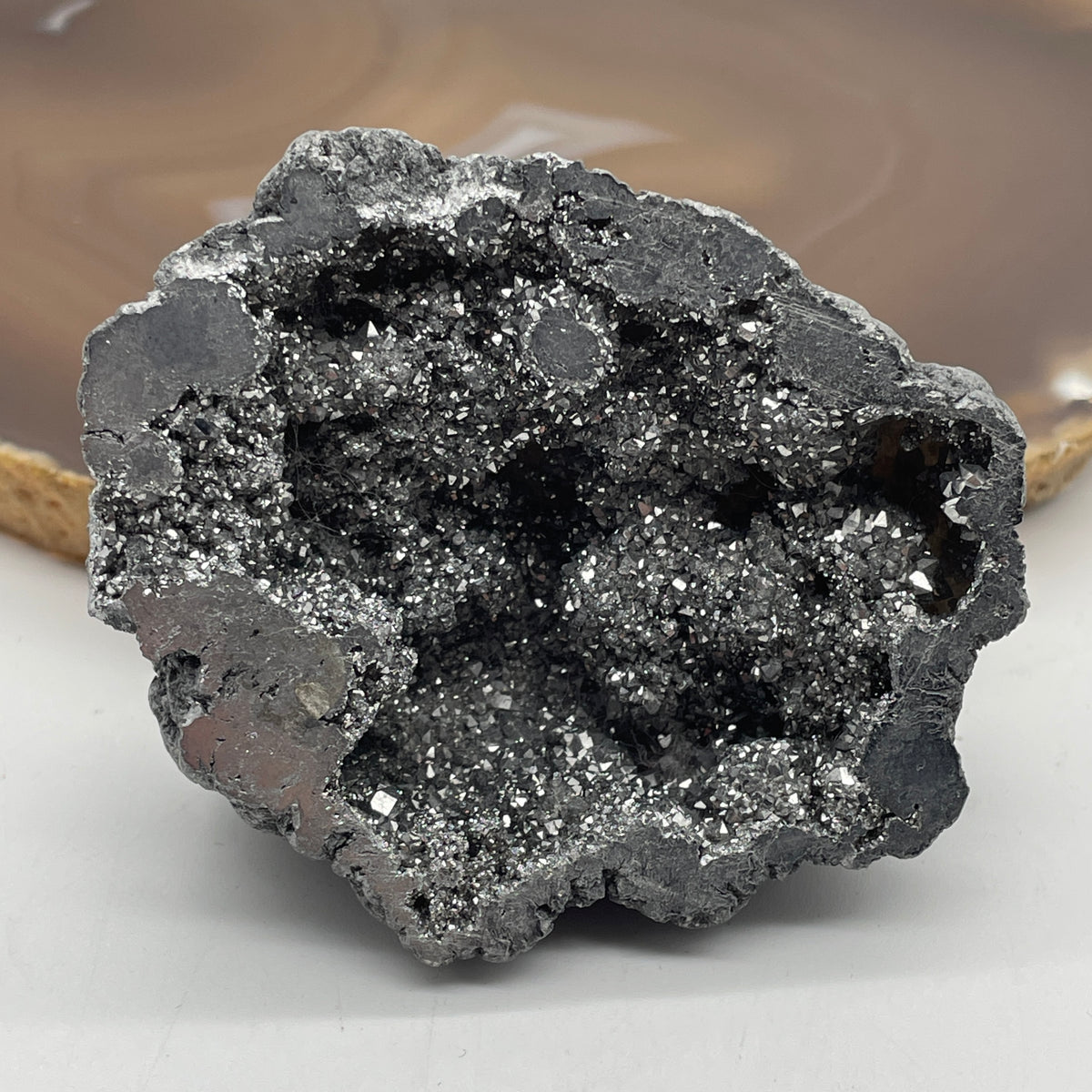 Natural Silver Pyrite Rough Mini Display | (73.00g | 68.0 x 55.6 x 29.3mm | Catalyst, "Fool's Gold" Prosperity Shield & Wealth Magnet, Feng Shui Abundance & Energy Anchor)