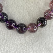 Good Grade Natural Super 7 Beads Bracelet 32.33g 10.9mm 16.5cm 19Beads - Huangs Jadeite and Jewelry Pte Ltd