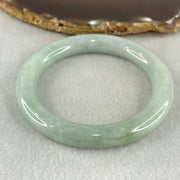 Type A Light Green Jadeite Bangle 61.11g Inner Diameter 58.5mm 10.1 by 10.7mm (Slight Internal Lines) - Huangs Jadeite and Jewelry Pte Ltd
