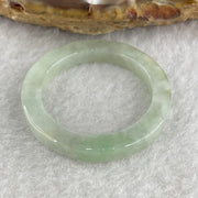 Natural Type A Green Jadeite Ring 5.02g 4.2 by 4.4mm US 15.4 HK 34.9 - Huangs Jadeite and Jewelry Pte Ltd