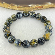 Good Grade Natural Petersite Beads Bracelet 25.85g 16cm 10.3mm 19 Beads - Huangs Jadeite and Jewelry Pte Ltd