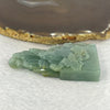 Type A Blueish Green Jadeite Shan Shui Display 62.0g 69.5 by 41.4 by 12.6mm - Huangs Jadeite and Jewelry Pte Ltd