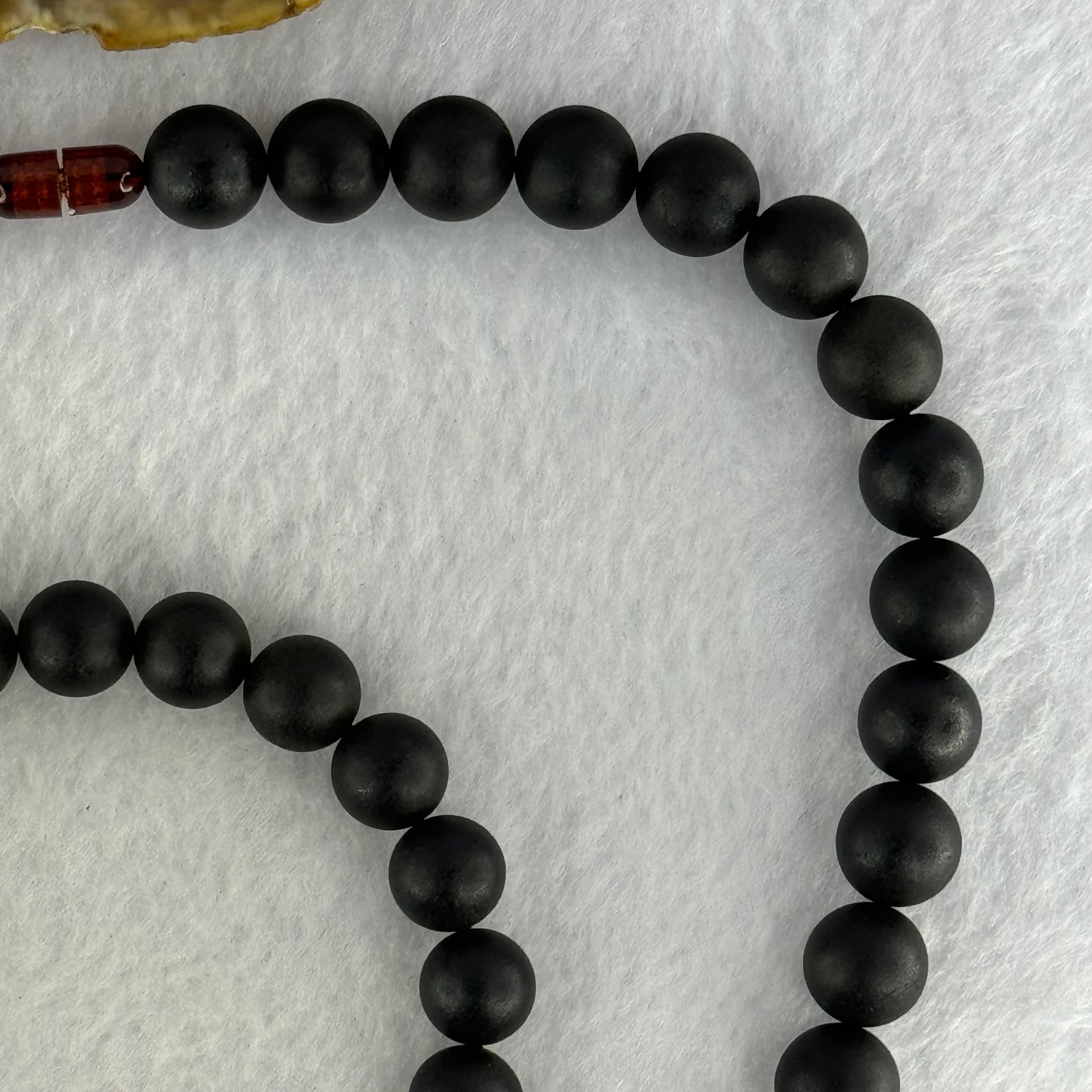 Very Very Good Grade Opaque Natural Dark Matt Black Amber Beads Jewelry Set Total Weight 42.60g Bracelet 16.5cm 10.1mm 17 Beads 13.6mm 1 Bead, Necklace 10.5mm 43 Beads 12.5mm 1 Bead - Huangs Jadeite and Jewelry Pte Ltd