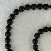 Very Very Good Grade Opaque Natural Dark Matt Black Amber Beads Jewelry Set Total Weight 42.60g Bracelet 16.5cm 10.1mm 17 Beads 13.6mm 1 Bead, Necklace 10.5mm 43 Beads 12.5mm 1 Bead - Huangs Jadeite and Jewelry Pte Ltd