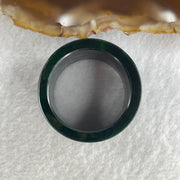 Rare Type A Old Mine Full Spicy Green Jade Jadeite Dragon Ring 17.59g US 14.75 HK 33.5 Inner Diameter 23.7mm Thickness 21.6 by 3.4 - Huangs Jadeite and Jewelry Pte Ltd