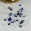 Natural Blue Faceted Sapphire Set of 28 Total 6.93ct - Huangs Jadeite and Jewelry Pte Ltd