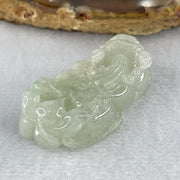Special Natural Type A Light Green Jadeite Male Pixiu Pendant 20.74g 40.7 by 19.9 by 12.4mm - Huangs Jadeite and Jewelry Pte Ltd