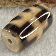 Natural Powerful Tibetan Old Oily Agate Patina Guiren Tairen Human Dzi Bead Totem Amulet Heavenly Master (Tian Zhu) 贵人天诛 4.55g 19.6 by 11.5mm - Huangs Jadeite and Jewelry Pte Ltd