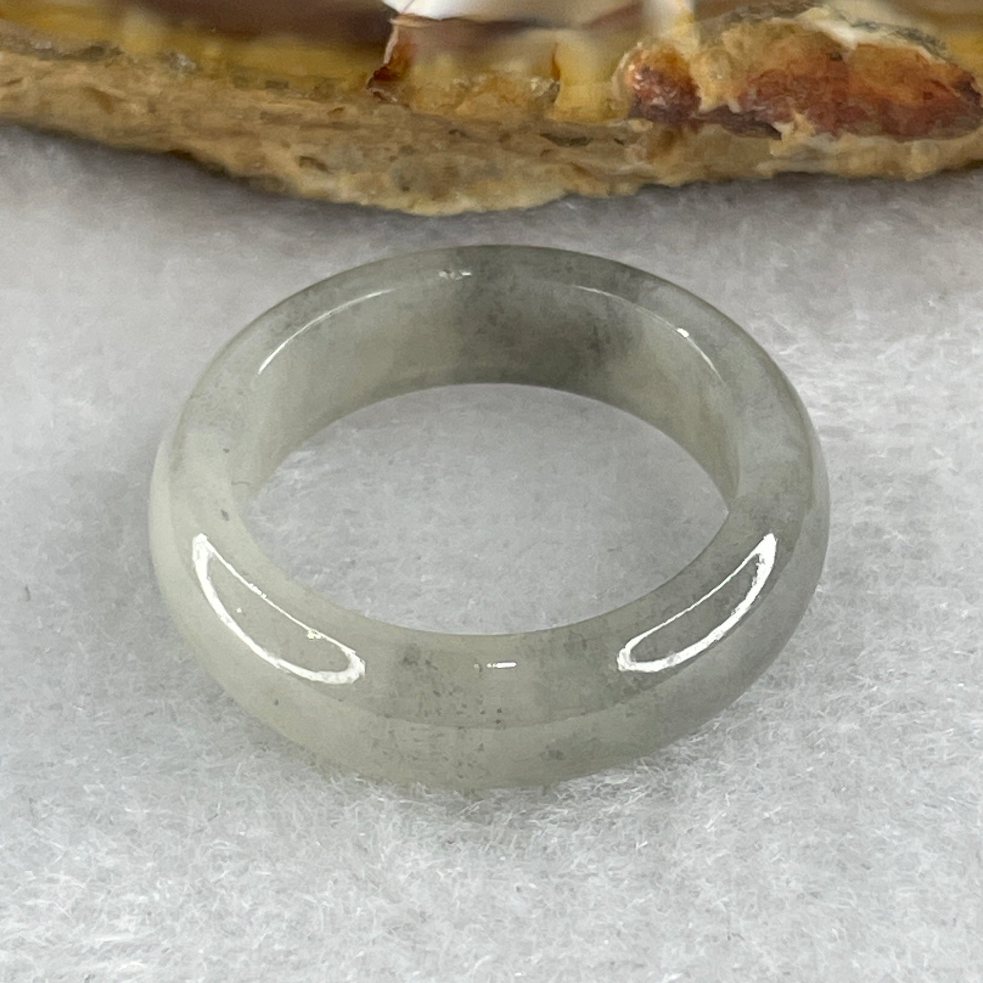 Natural-Type-A-Light-Wuji-Grey-Jadeite-Ring-3.07g-5.6-by-3.2mm-US-6.8-Hk15-(Close-to-Perfect)