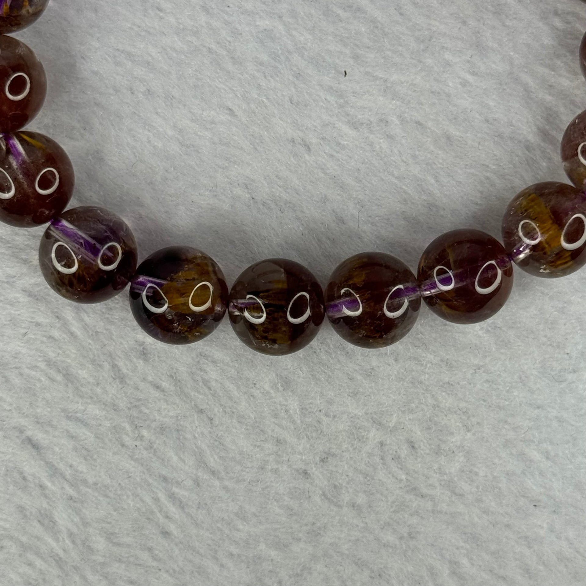 Very Good Grade Natural Auralite 23 Bracelet 天然激光23手链 - Huangs Jadeite and Jewelry Pte Ltd