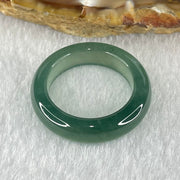 Type A Icy Blueish Green Jadeite Ring 3.99g 5.5 by 3.9mm US7.3 HK16.2 (Perfect) - Huangs Jadeite and Jewelry Pte Ltd