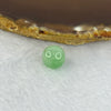 Type A Apple Green Jadeite Bead for Bracelet/Necklace/Earrings/ Ring 2.64g 11.6mm - Huangs Jadeite and Jewelry Pte Ltd